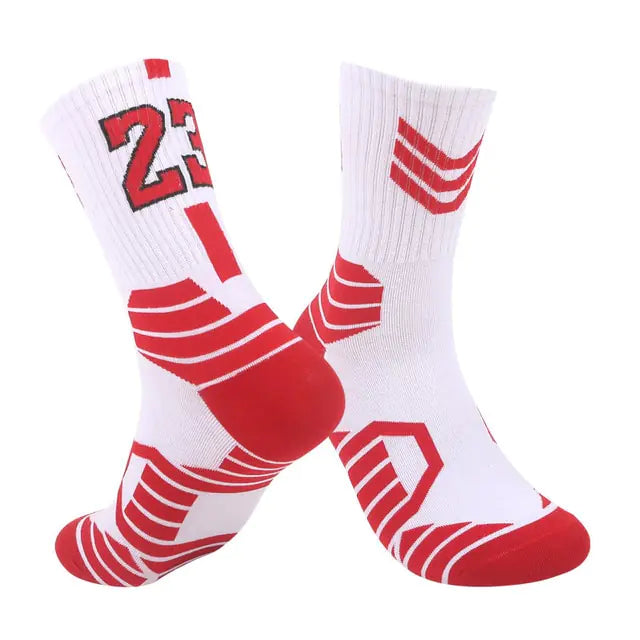 Breathable Non-Slip Professional Basketball Socks for Men, Women, and Kids - Ideal for Sports, Cycling, Climbing, and Running Pi-Mart