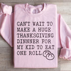 Huge Thanksgiving Dinner Sweatshirt