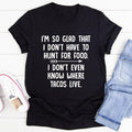 Hunt For Food Tee - SJB-DIAMOND ELITES