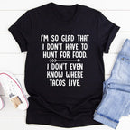 Hunt For Food Tee - SJB-DIAMOND ELITES