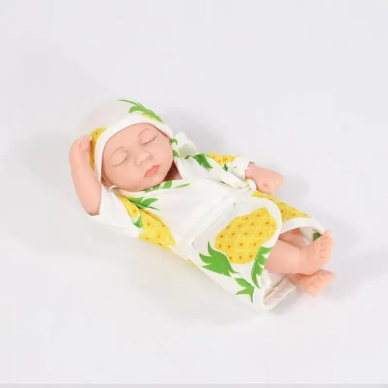 Mini Soft Silicone Baby Doll - Cute Gift for Girls Pi-Mart