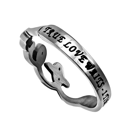 Hand Writing Ring - True Love Waits KingdomWear