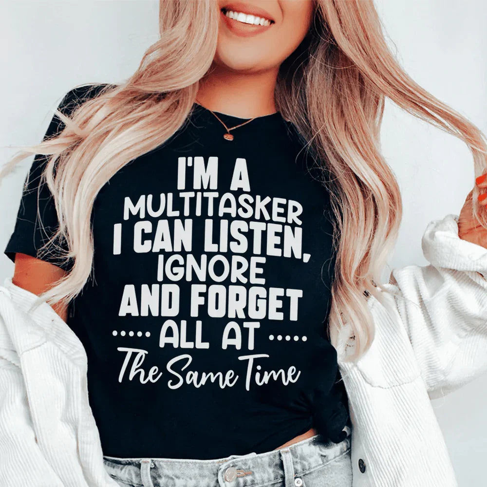 I Am A Multitasker Tee Peachy Sunday