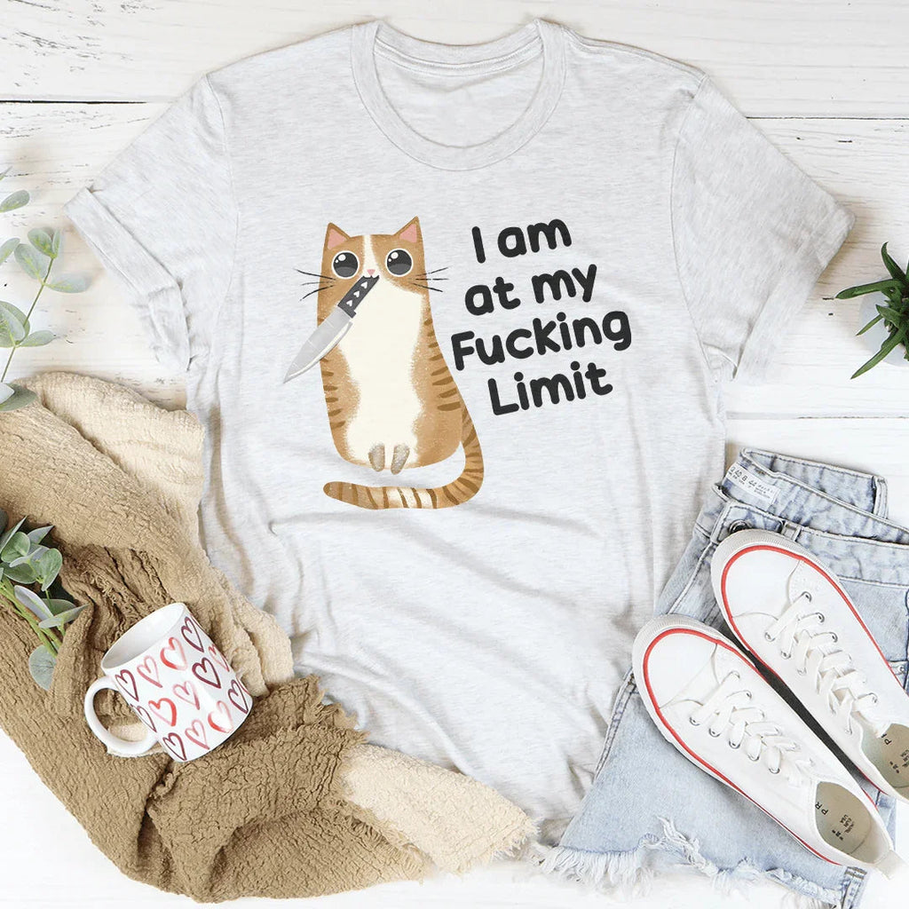 I Am At My F-cking Limit Tee Peachy Sunday