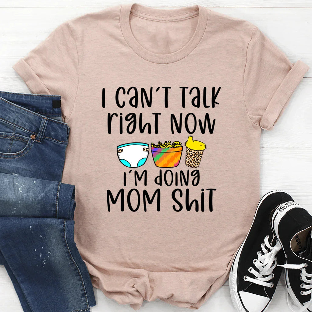 I Can't Talk Right Now Tee - SJB-DIAMOND ELITES