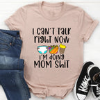 I Can't Talk Right Now Tee - SJB-DIAMOND ELITES
