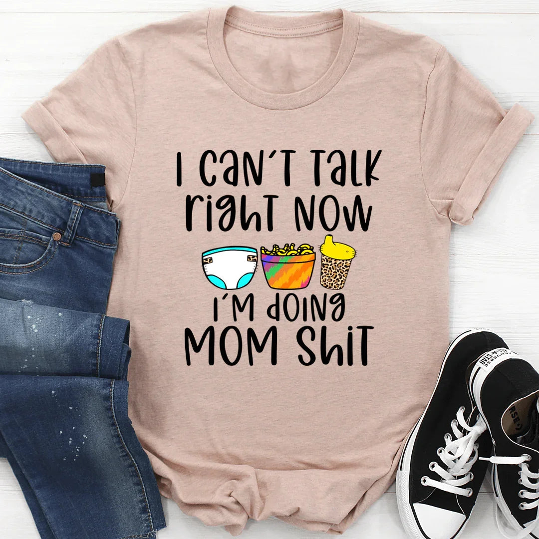 I Can't Talk Right Now Tee - SJB-DIAMOND ELITES