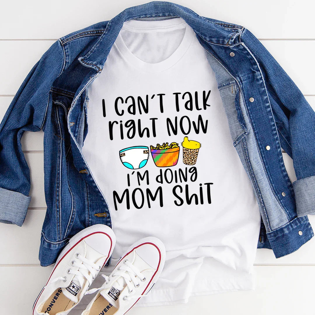 I Can't Talk Right Now Tee - SJB-DIAMOND ELITES