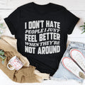I Don't Hate People Tee - SJB-DIAMOND ELITES