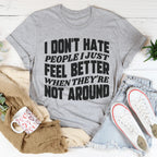 I Don't Hate People Tee - SJB-DIAMOND ELITES