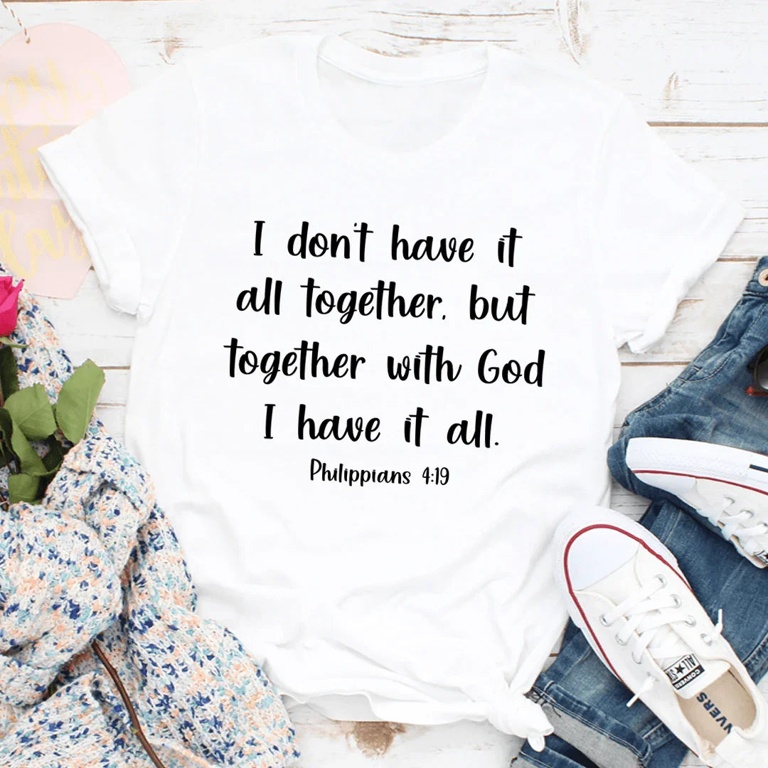 I Don't Have It All Together Tee - SJB-DIAMOND ELITES