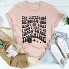 I Don't Need To Throw Shade To Shine Tee Peachy Sunday