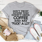 I Don't Trust Anyone Tee Peachy Sunday