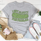I Get Slutty For Pickles Tee Peachy Sunday