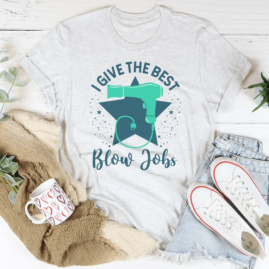 Hair Stylist Tee Peachy Sunday
