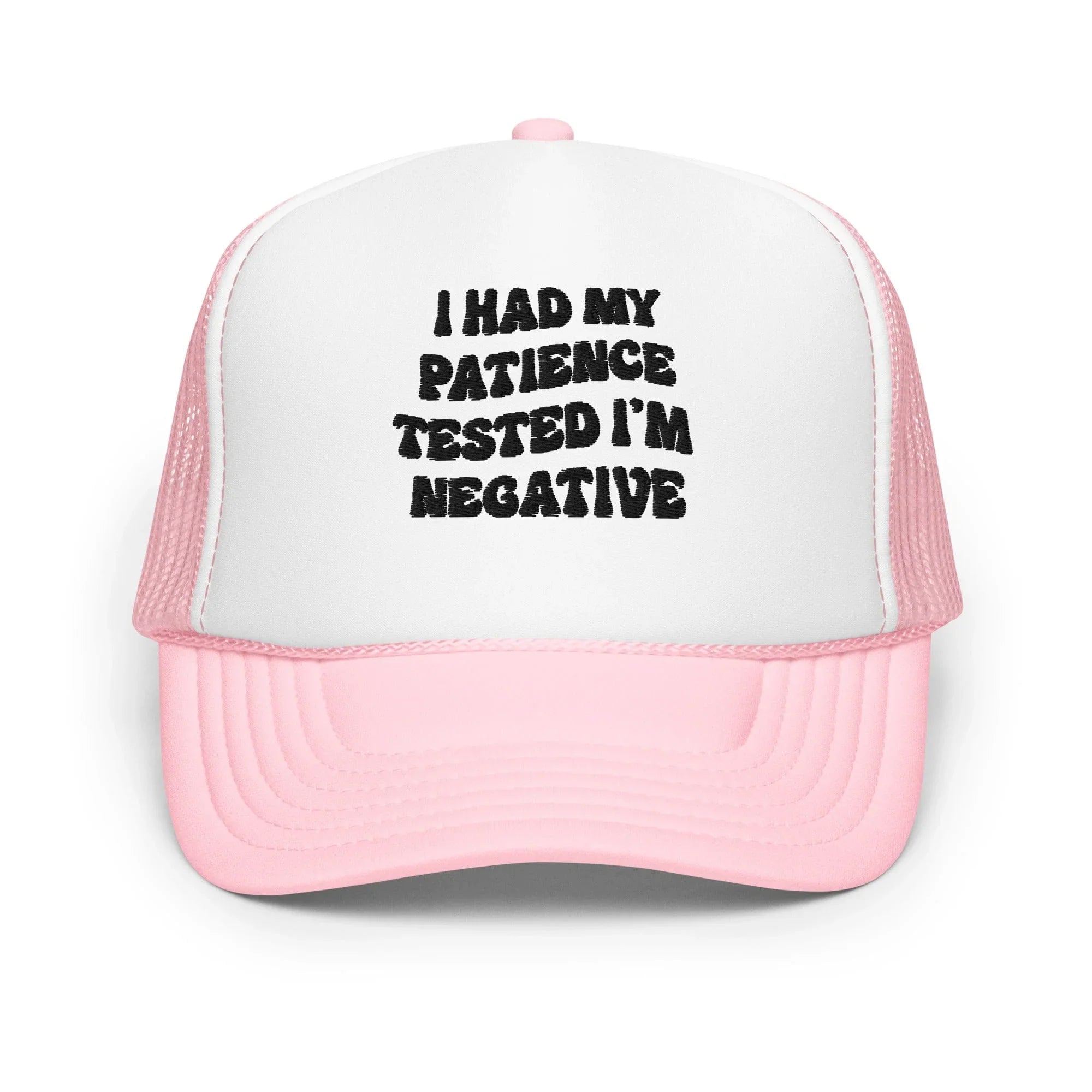 I Had Patience Trucker Hat Peachy Sunday