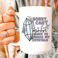 I Have To Charge My Crystals Ceramic Mug 15 oz Peachy Sunday