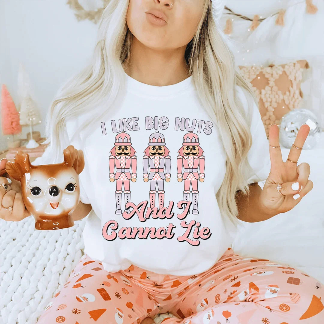 I Like Big Nuts And I Cannot Lie Tee Peachy Sunday