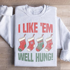 I Like Em Well Hung Sweatshirt Peachy Sunday
