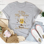 I Like My Water With Barley And Hops Tee Peachy Sunday