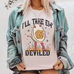 I'll Take Em Deviled Tee Peachy Sunday