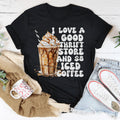 I Love A Good Thrift Store And $8 Iced Coffee Tee Peachy Sunday