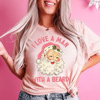 I Love A Man With A Beard Tee Peachy Sunday