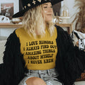 I Love Rumors Tee Peachy Sunday