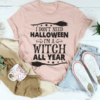 I'm A Witch All Year Tee Peachy Sunday