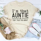 I'm That Auntie They Told You About Tee Peachy Sunday