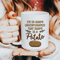 I'm In Shape Ceramic Mug 15 oz Peachy Sunday