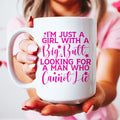 I'm Just A Girl Looking For A Man Who Cannot Lie Ceramic Mug 15 oz Peachy Sunday