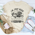 I'm Just Here For The Halftime Show Tee Peachy Sunday