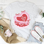I’m literally Just A Girl Tee Peachy Sunday