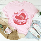 I’m literally Just A Girl Tee Peachy Sunday