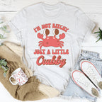 I'm Not B* Just A Little Crabby Tee Peachy Sunday