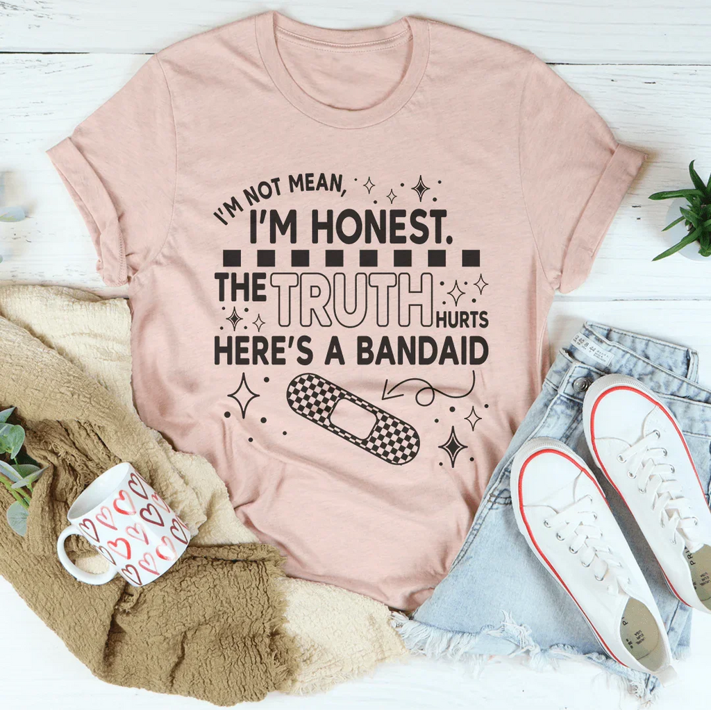 I'm Not Mean I'm Honest Tee Peachy Sunday