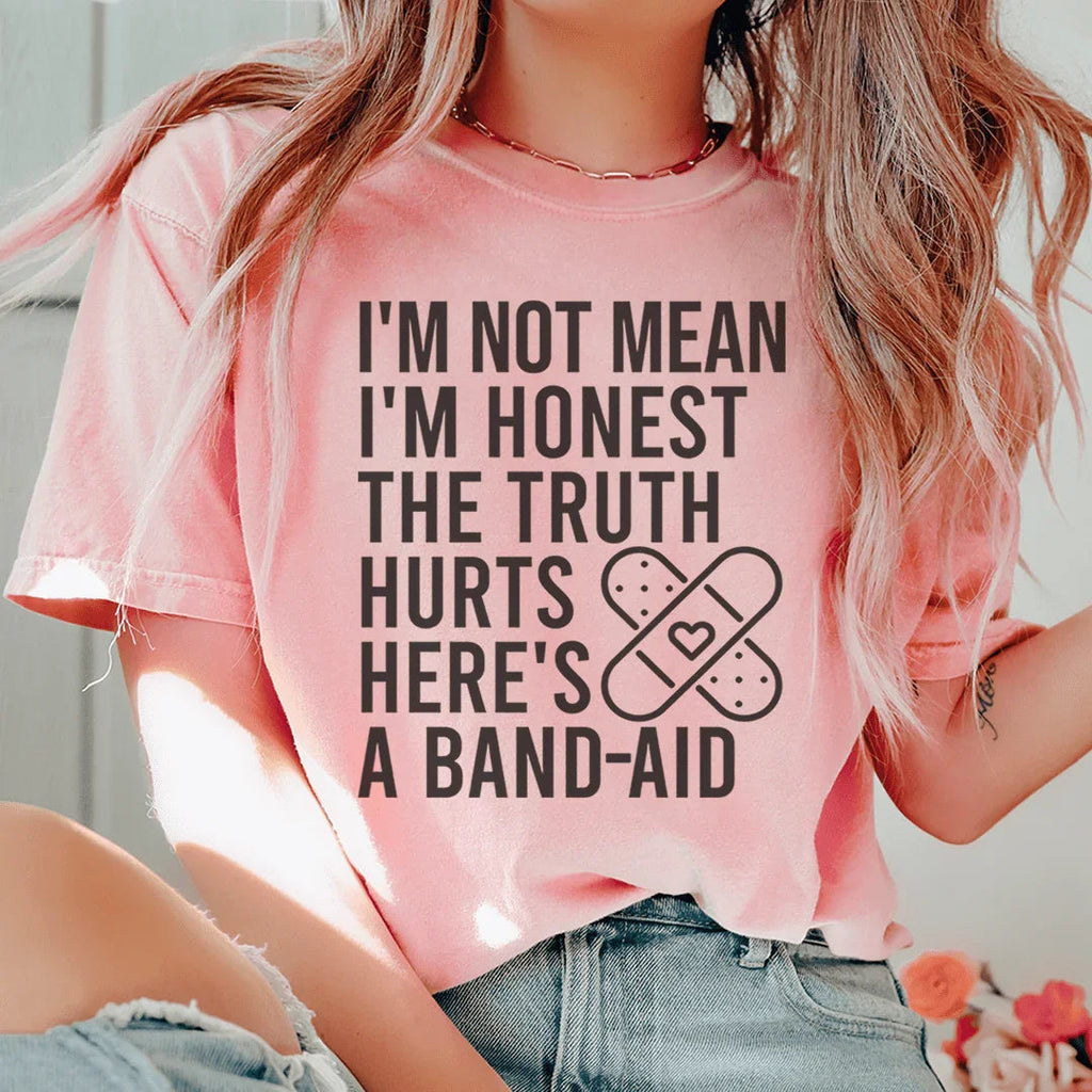I'm Not Mean I'm Honest Tee - SJB-DIAMOND ELITES