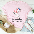 I’m Pretty Cool But I Cry A Lot Tee Peachy Sunday