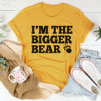 I'm The Bigger Bear Tee Peachy Sunday