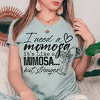 I Need A Momosa Tee Peachy Sunday