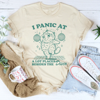 I Panic At A Lot Places Besides The Disco Tee Peachy Sunday