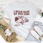 I Read Past My Bed Time Tee Peachy Sunday