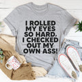I Rolled My Eyes So Hard Tee Peachy Sunday