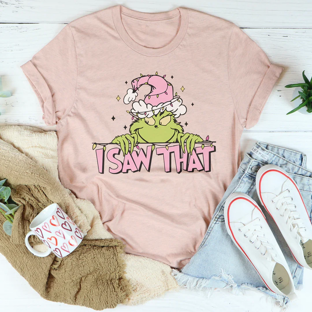 I Saw That Tee Peachy Sunday