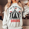 I Saw The Red Flags Sweatshirt Peachy Sunday