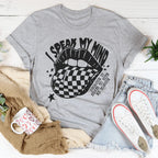 I Speak My Mind Tee Peachy Sunday
