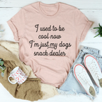 I Used To Be Cool Now I'm Just My Dogs Snack Dealer Tee - SJB-DIAMOND ELITES