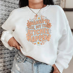 I Wanna Be Nice But Then B-tches Happen Tee Peachy Sunday