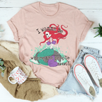 I Wanna Be Where The People Aren't Skull Mermaid Tee Peachy Sunday